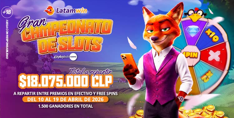 Torneo Gran Campeonato de Slots por Playtech